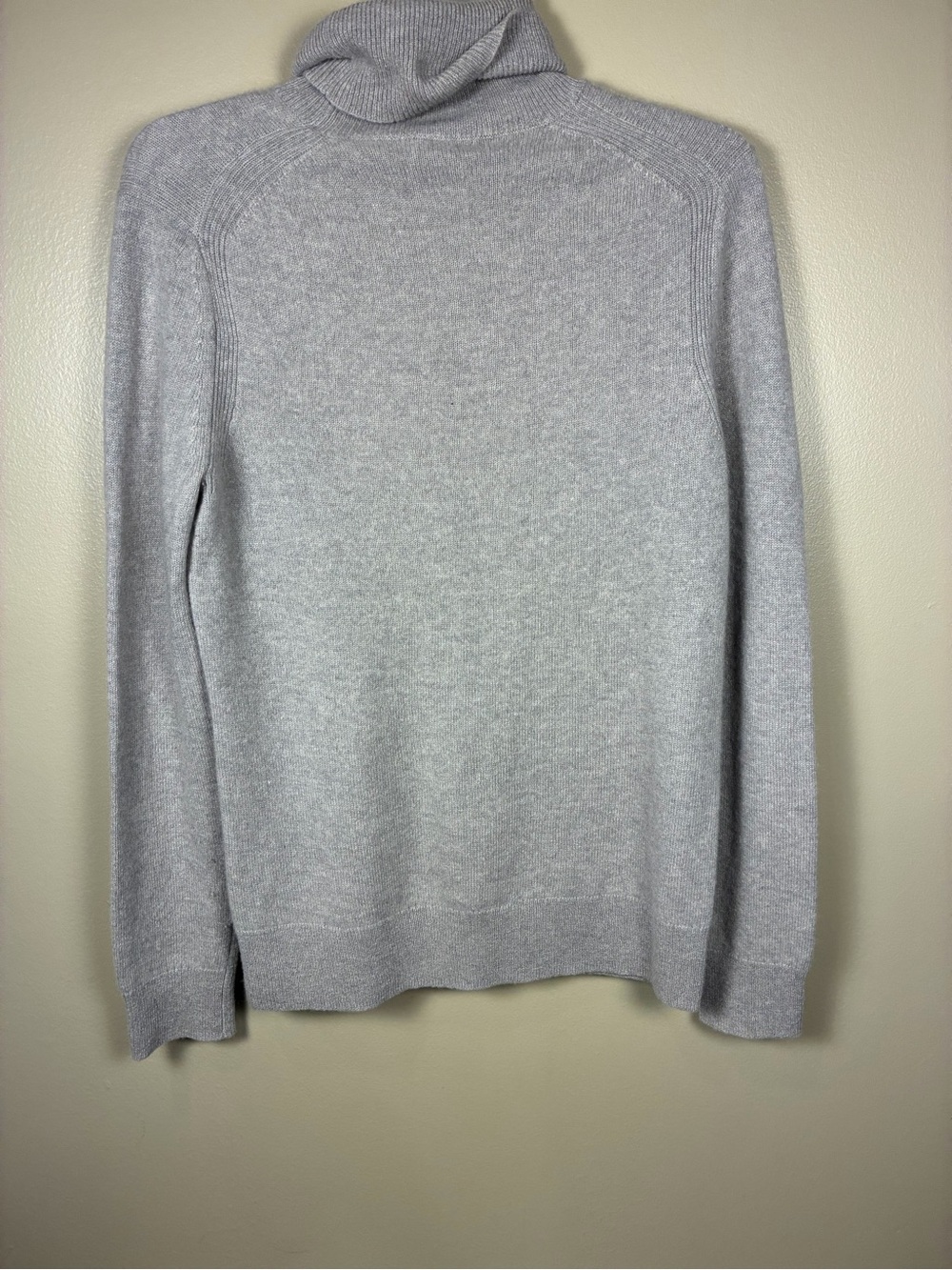 Saks Fifth Avenue 100% Cashmere Funnel Neck Sweater - Picture 9 of 11